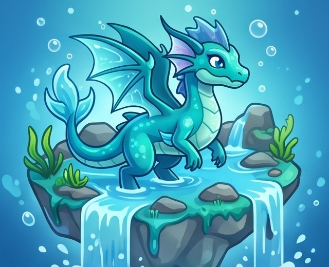 Dragón de Agua Épico